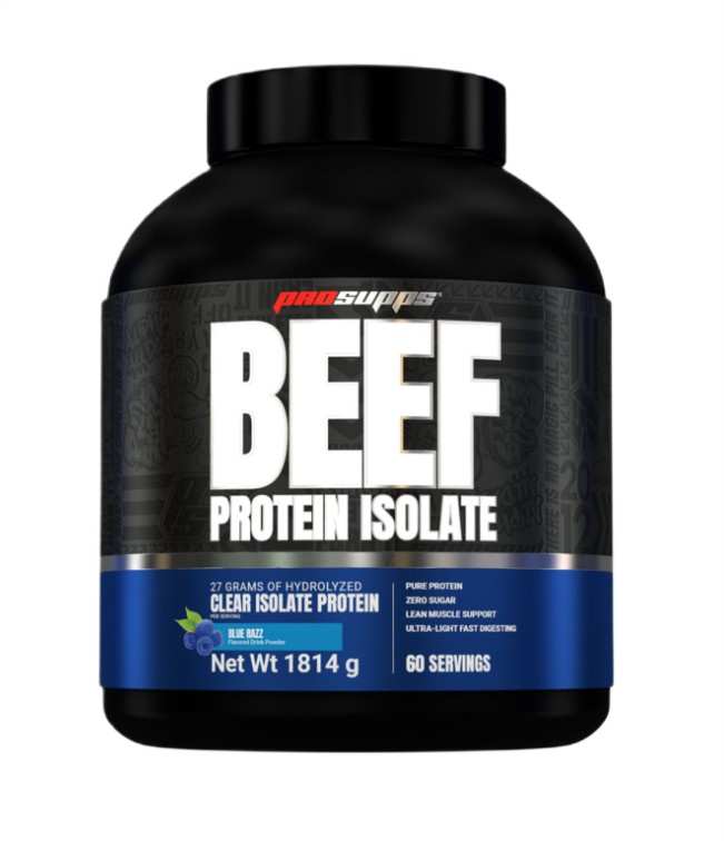 ProSupps - Okseproteinisolat Blå Razz + 1814 g billede