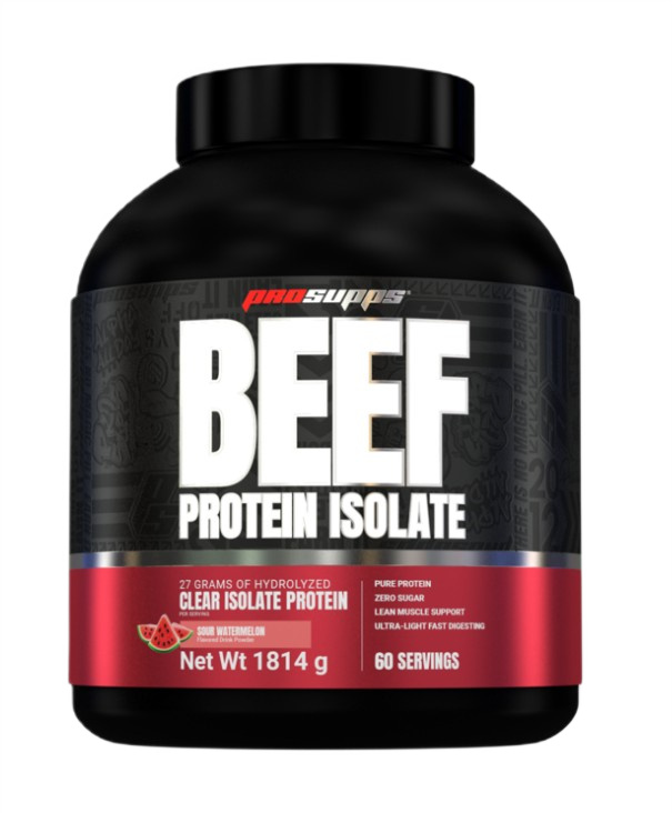 ProSupps - Okseproteinisolat, Sur Vandmelon + 1814g billede