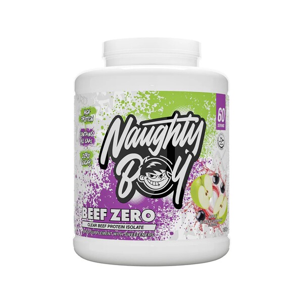 Naughty Boy - Okse Zero, æble og solbær + 1800 g