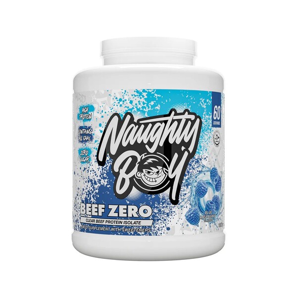 Naughty Boy - Okse Zero, Blå Hindbær + 1800g