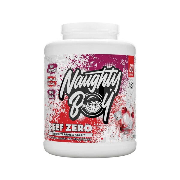 Naughty Boy - Okse Zero, Kirsebær Cola + 1800g