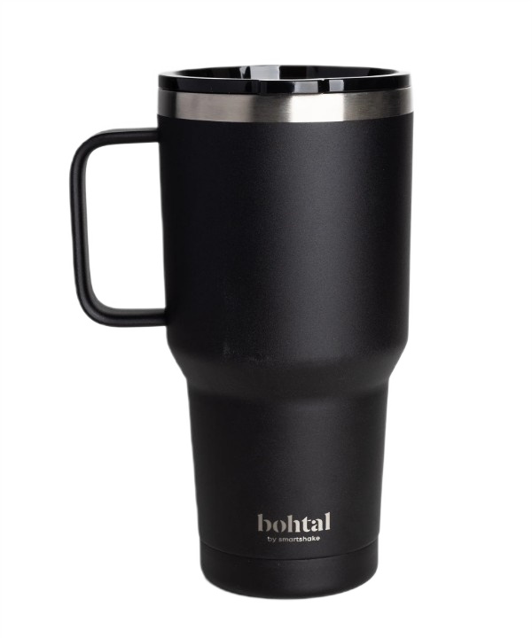 SmartShake Bohtal Insulated Nomad Tumbler, 900 ml, Black