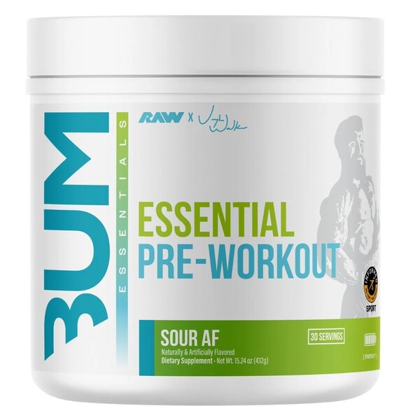 Raw Nutrition - CBUM Essential Førtræning, Sour AF + 432 g