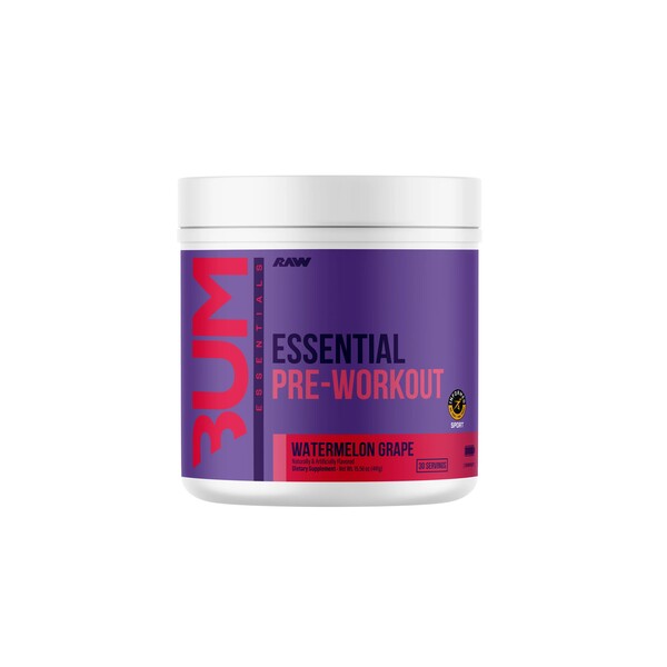 Raw Nutrition - CBUM Essential Pre-Workout Watermelon Grape + 441 g
