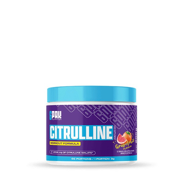 6PAK - Citrullin, Grapefrugt + 200 g