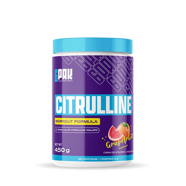 6PAK - Citrullin, Grapefrugt + 450 g