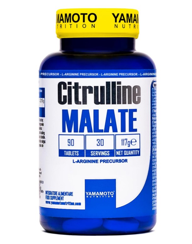 Yamamoto Nutrition - L-citrullinmalat + 90 tabletter