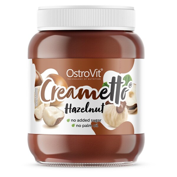 Ostrovit - Creametto hasselnød + 350 g