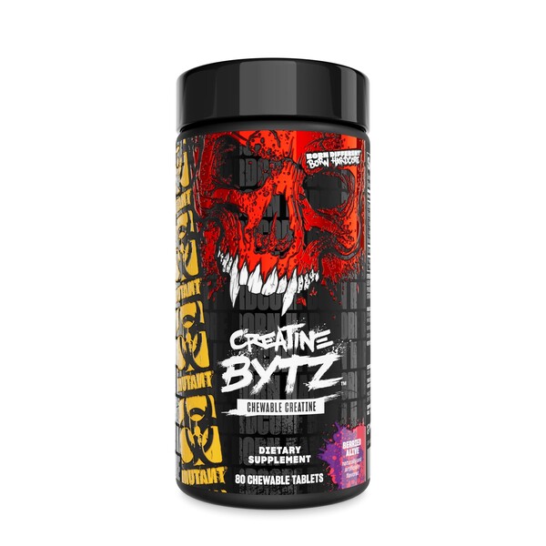 Mutant - Creatine Bytz tyggetabletter, Berried Alive + 80 stk