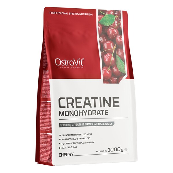Ostrovit - Kreatin monohydrat, kirsebær + 1000 g billede
