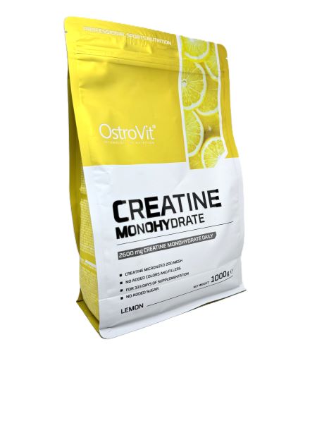 Ostrovit - Kreatinmonohydrat med Citronsmag 1000g