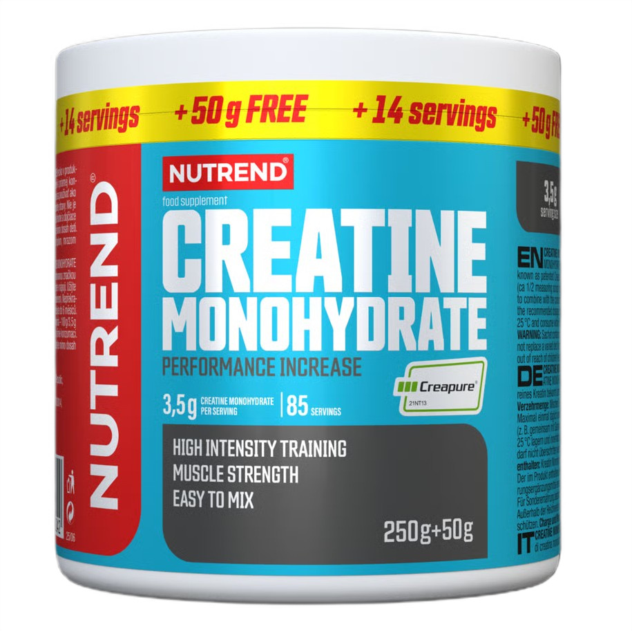 Nutrend - Kreatin Monohydrat uden smag + 300g