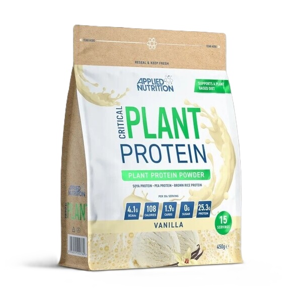 Applied Nutrition - Critical Plant Protein, Vanilje + 450 g