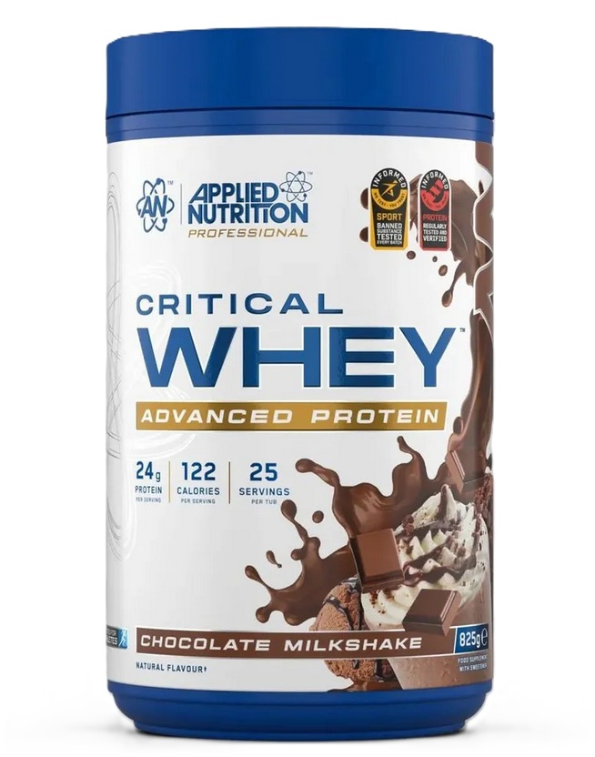 Applied Nutrition - Critical Whey Chokolademælkshake + 825 g