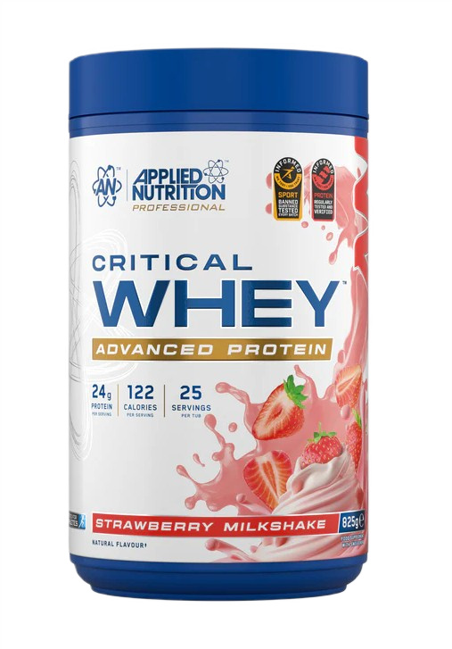 Applied Nutrition - Critical Whey Jordbær Milkshake 825g billede