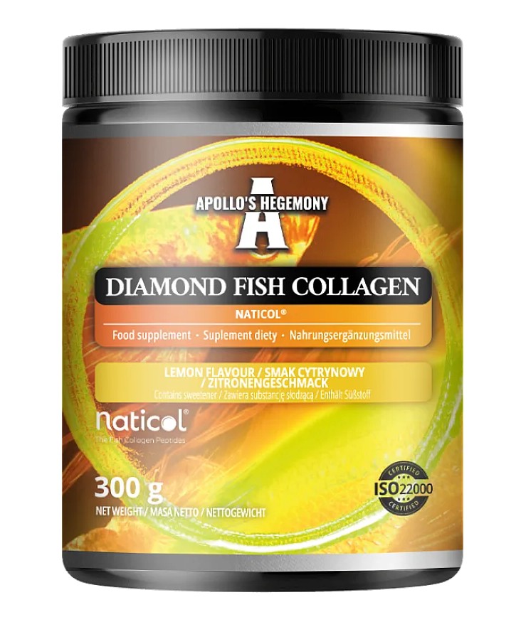 Apollo's Hegemony - Diamond Fiskekollagen, Citron - 300g