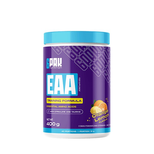 6PAK - EAA, Appelsin og Citron + 400g