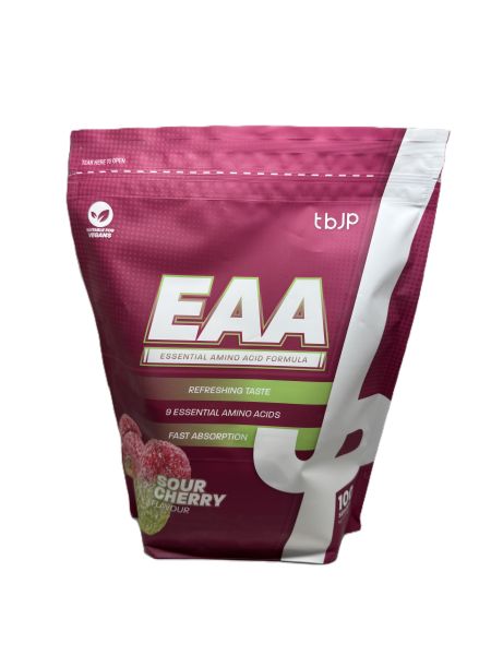 Trained by JP - Essentielle aminosyrer (EAA), surkirsebær + 1000g