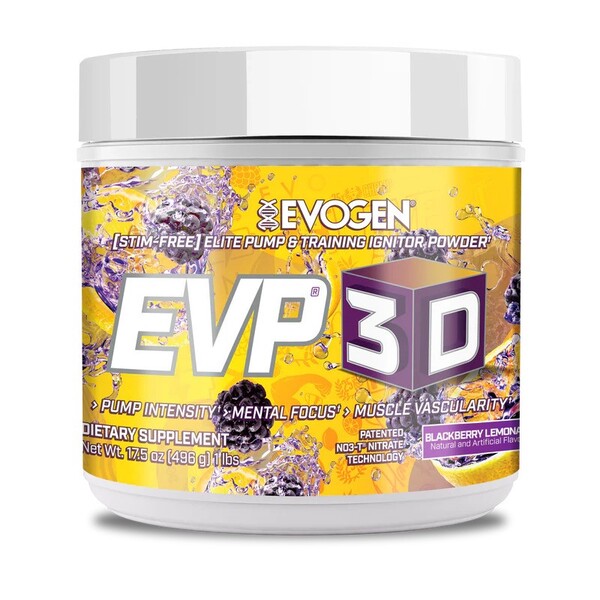 Evogen - EVP 3D Brombær-limonade + 496g