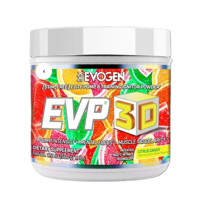 Evogen - EVP 3D, Citrus-slik + 500 g