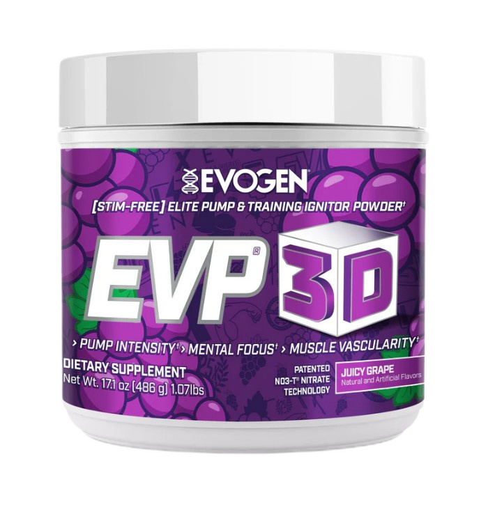 Evogen - EVP 3D, Juicy Grape + 486g