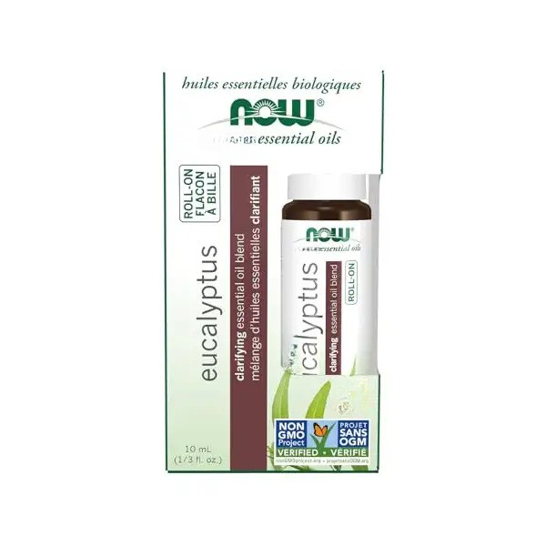 NOW Foods - Roll-on med eterisk olie, Eukalyptus + 10 ml