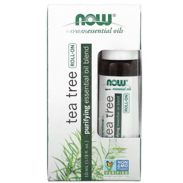 NOW Foods - Roll-On med Tea Tree æterisk olie + 10 ml
