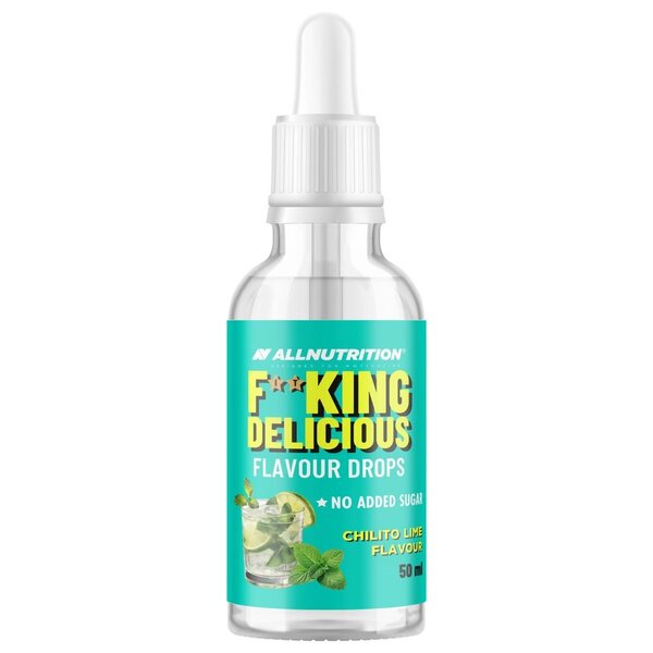 Allnutrition - Fitking Lækre Smagsdråber Chilito Lime + 50 ml