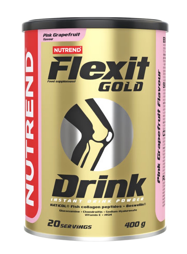 Nutrend - Flexit Gold Drink, pink grapefrugt + 400 g