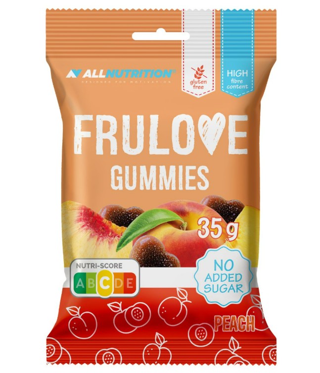 Allnutrition - Frulove Gummier Fersken + 35 g