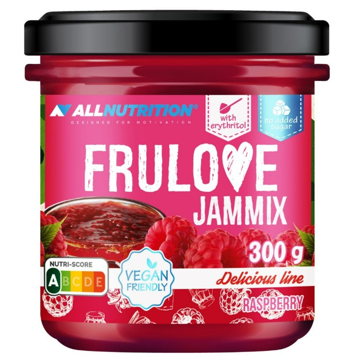 Allnutrition - Frulove Jammix hindb�r + 300 g Allnutrition - Frulove Jammix hindb�r + 300 g