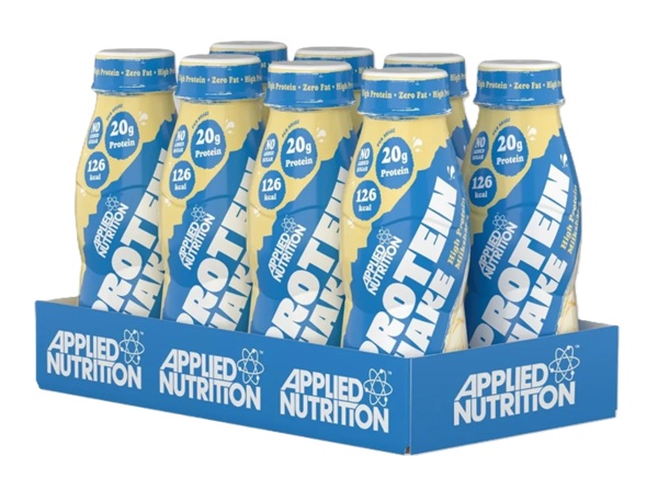 Applied Nutrition - Højproteinshake, Vaniljeis + 8 x 330 ml