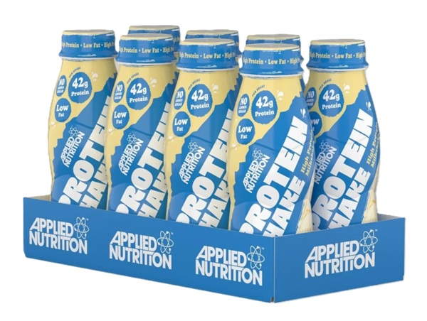 Applied Nutrition - Højproteinshake vaniljeis-smag + 8 x 500 ml