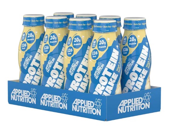 Applied Nutrition - Højproteinshake, Vaniljeis + 8 x 330 ml