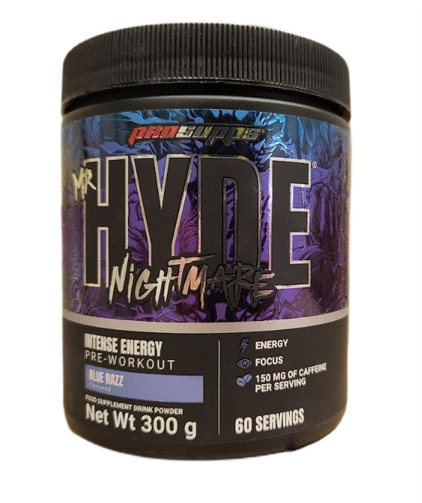 ProSupps - Hyde Nightmare, Blå Razz + 300 g