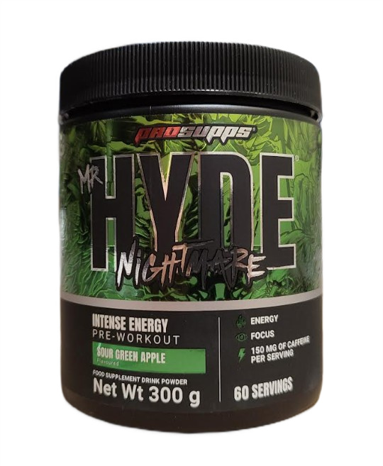 ProSupps - Hyde Nightmare Sur Grøn Æble + 300 g