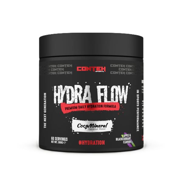 Conteh Sports - Hydra Flow, Æble og Solbær + 300 g