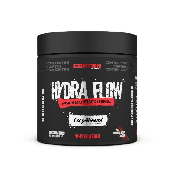 Conteh Sports - Hydra Flow Vanilje-Cola + 300g
