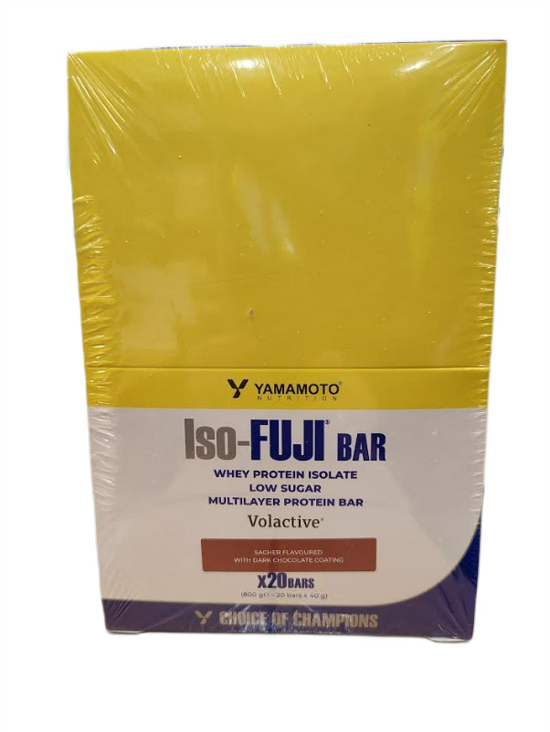 Yamamoto Nutrition - Iso-FUJI bar Sacher - 20 x 40 g