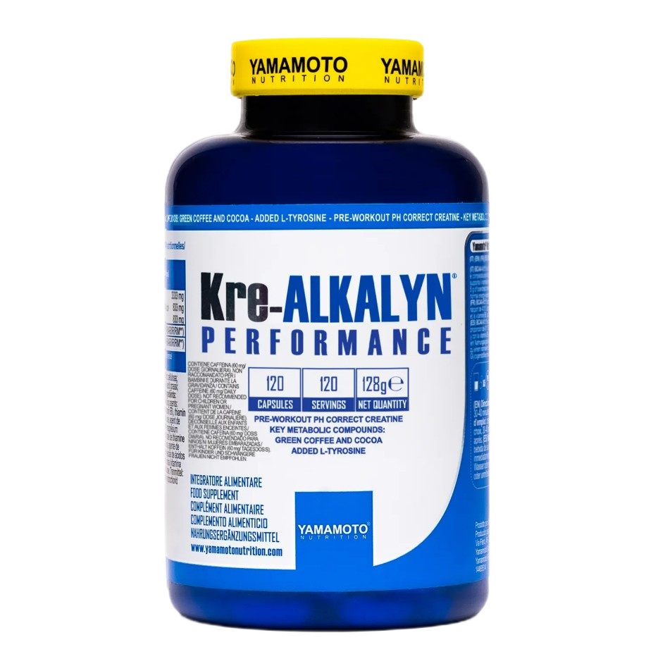 Yamamoto Nutrition - Kre-Alkalyn Performance + 120 kapsler