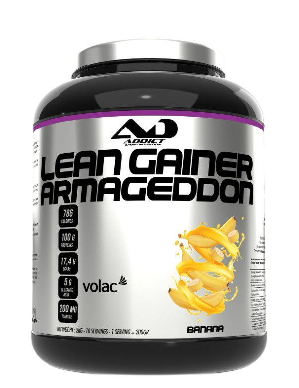 Addict - Lean Gainer Armageddon, Banan + 2000 g
