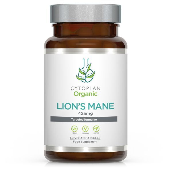 Cytoplan - Løvemanke + 60 vegetariske kapsler