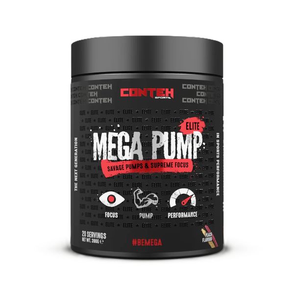 Conteh Sports - Mega Pump Elite, Fersken + 390 g