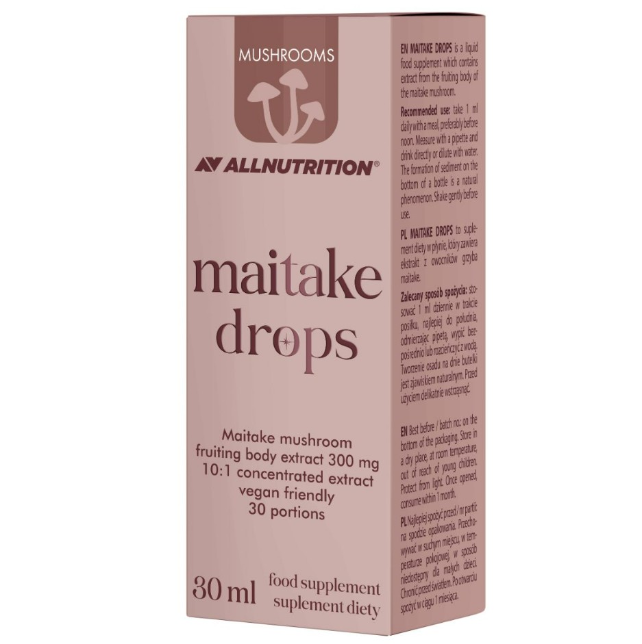 Allnutrition - Maitake-svampe-dråber + 300 mg, 30 ml