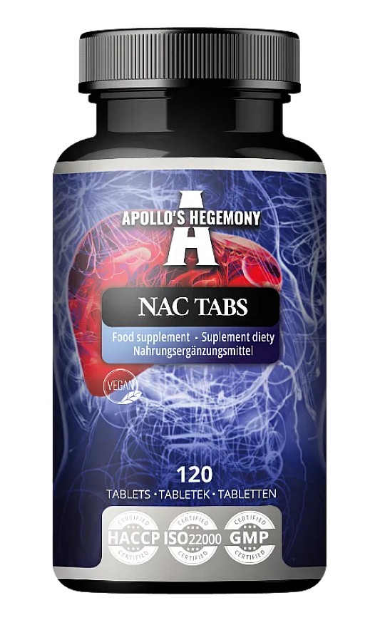 Apollo's Hegemony - NAC + 120 tabletter