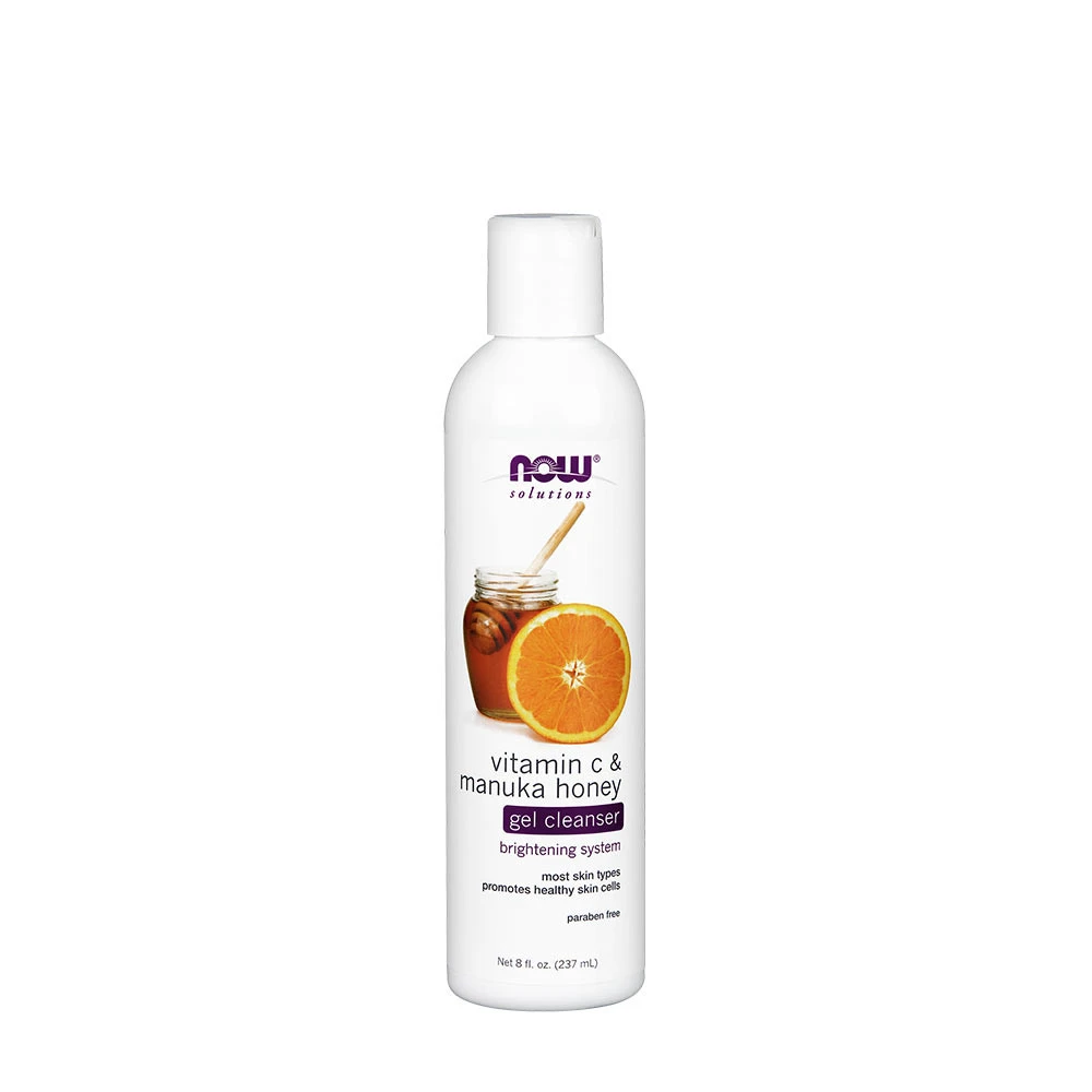 NOW - Vitamin C og Manuka Honning Gelrenser + 236 ml