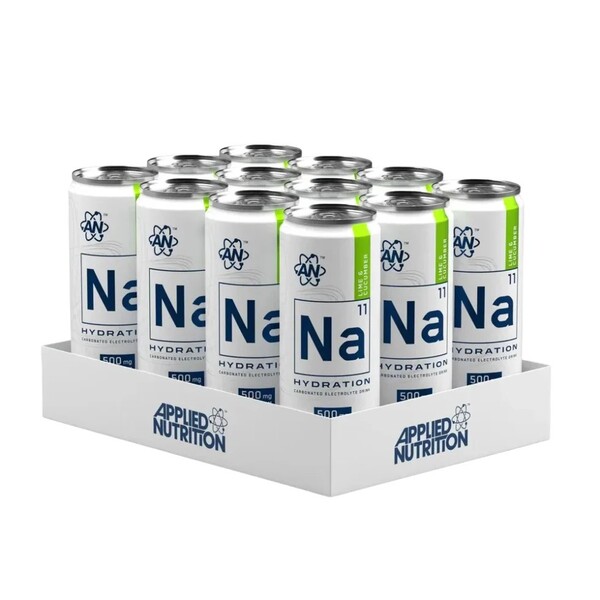 Applied Nutrition - Na11 Hydration Cans, Lime og agurk + 12 x 330 ml