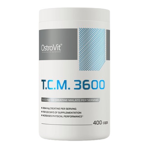 Ostrovit - Creatine Malate 3600 mg, 400 kapsler