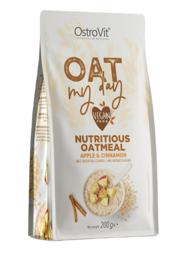Ostrovit - Oat My Day, Æble og Kanel + 200 g