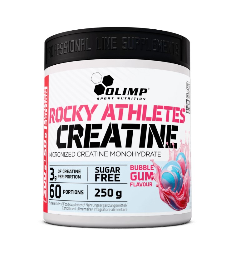 Olimp Nutrition - Rocky Athletes Creatin, Bubble Gum + 250g